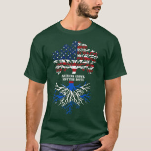 Camiseta Las raíces americanas de la cosecha propia de Esco