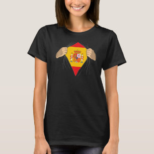 Camiseta Las raíces de la bandera de España