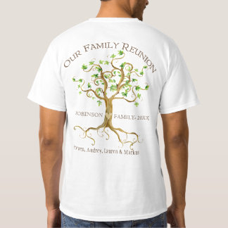 Camiseta Las raíces del árbol del remolino personalizan el