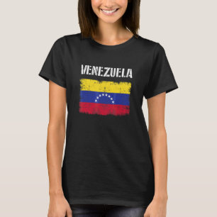 Camiseta Las raíces del orgullo de la bandera venezolana