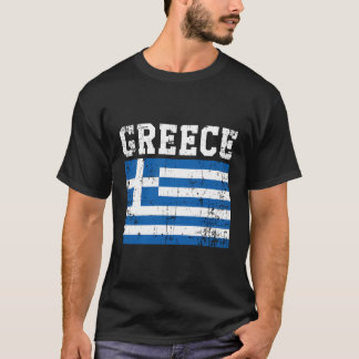 Camiseta Las raíces griegas de la bandera de Grecia