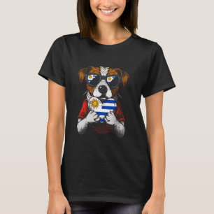Camiseta Las raíces uruguayas del perro despiertan el orgul