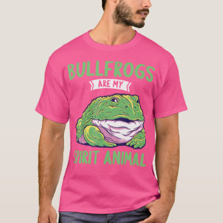 Camiseta Las ranas de toro son mi pavor espiritual