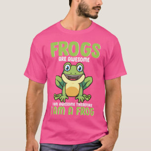 Camiseta Las Ranas Graciosas Son Increíbles, Por Lo Tanto S