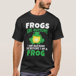 Camiseta Las ranas son increíblemente divertidas Amphibian 