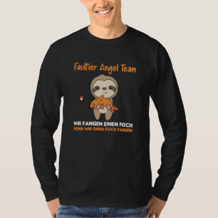 Camiseta Las ranuras de los equipos de pesca espumosos pesc