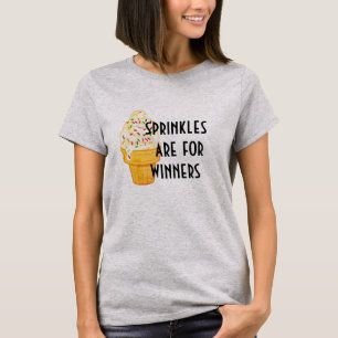 Camiseta Las Raspersores Son Para Ganadores Tee De Helado