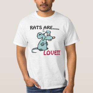 CAMISETA ¡LAS RATAS SON, AMOR!!!