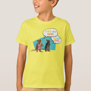 Camiseta Las Ratas Son Cuestas Pero Un Poco Estrafalarias