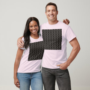 Camiseta Las rayas oscuras aztecas del zigzag del modelo de