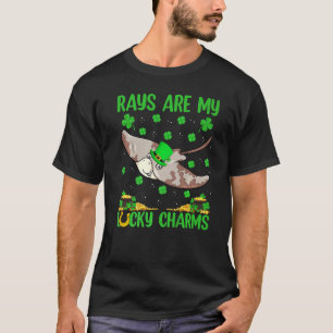 Camiseta Las Razas Son Mi Lucky Charms Ray Fish St Patrick 