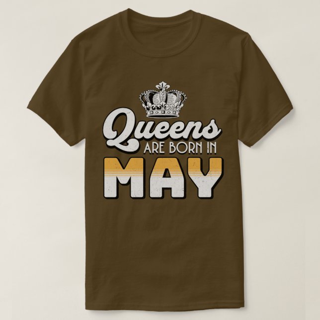 Camiseta Las Reales Queens nacen el regalo de cumpleaños 2  (Diseño del anverso)