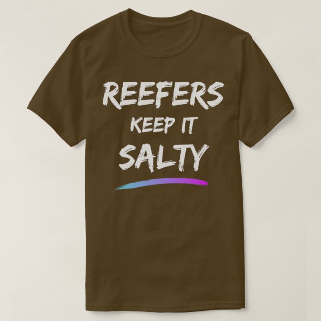 Camiseta Las Referencias Mantienen Salado (Diseño del anverso)