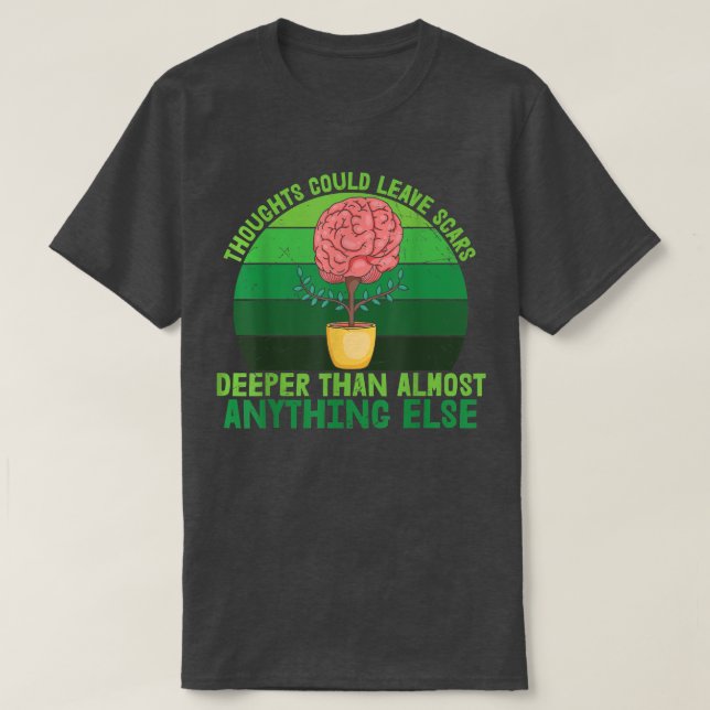 Camiseta Las reflexiones podrían dejar cicatrices de la cin (Diseño del anverso)