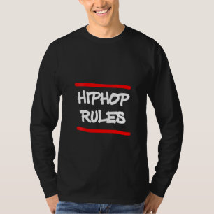 Camiseta Las reglas del hip hop de las mujeres rompen la mú