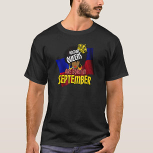Camiseta Las Reinas De La Bandera Princesa Haitiana Naciero