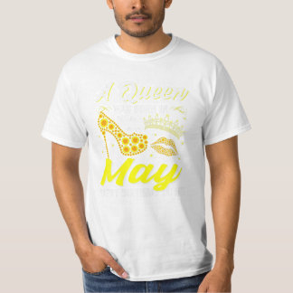 Camiseta Las Reinas Nacen En Mayo Chica