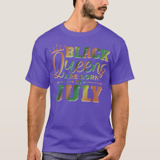 Camiseta Las Reinas Nacidas En La Gráfica De Cumpleaños 60