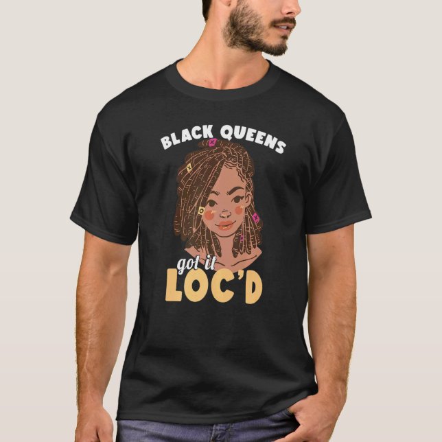 Camiseta Las Reinas Negras Lo Consiguieron Chica Melanin L  (Anverso)