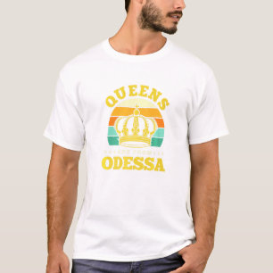 Camiseta Las Reinas Son De Odessa Hometown Texas Home State