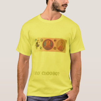 Camiseta ¿Las religiones, por qué eligen?