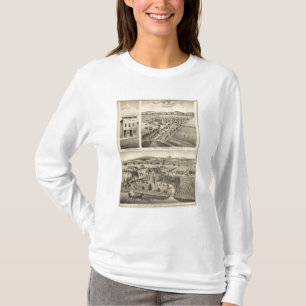 Camiseta Las residencias de Wm N Gladden y señora Ina B