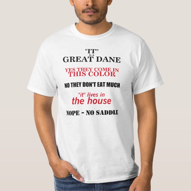 Camiseta Las respuestas del gran paseo de daneses (Anverso)