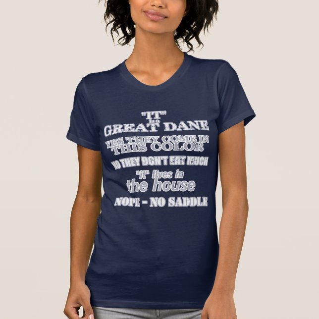 Camiseta Las respuestas del gran paseo de daneses (Anverso)