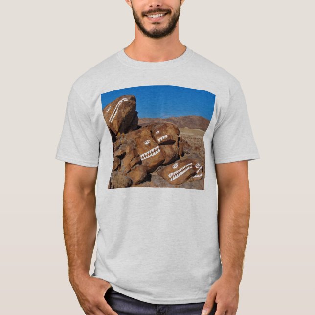 Camiseta Las rocas de los pescados (Anverso)