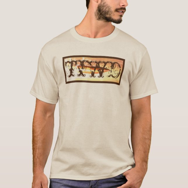 Camiseta las rondas van alrededor de TIWD (Anverso)