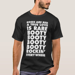 Camiseta Las Rosas Son Rojas El Verdadero Amor Es Raro Culo