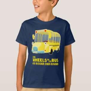 Camiseta Las ruedas en el autobús van alrededor