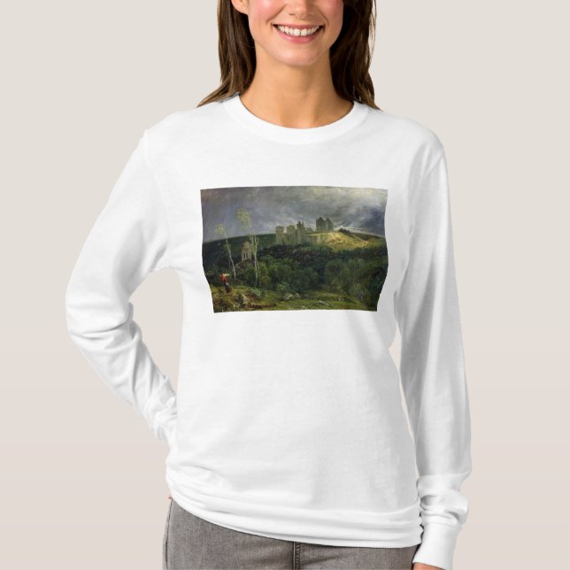 Camiseta Las ruinas de Chateau de Pierrefonds, 1861 (Anverso)