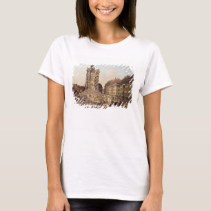 Camiseta Las ruinas de la antigua Kreuzkirche, Dresde