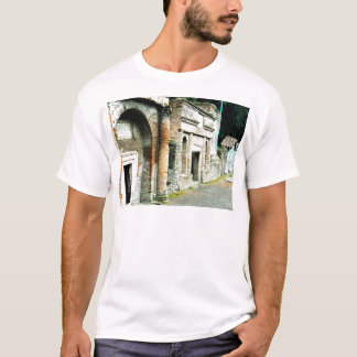 Camiseta Las ruinas de Pompeya - mercado con los templos