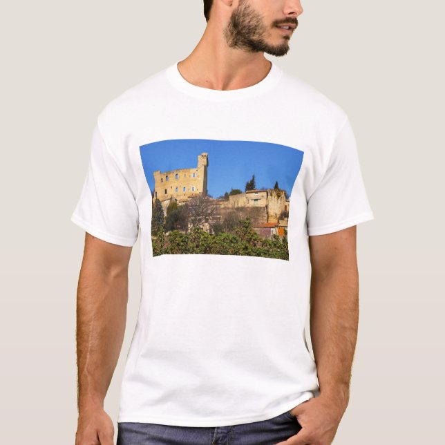 Camiseta Las ruinas del castillo de verano del Papa en (Anverso)