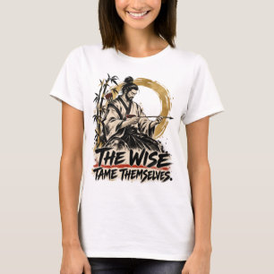 Camiseta Las sabias se doman a sí mismas Dhammapada Mujeres