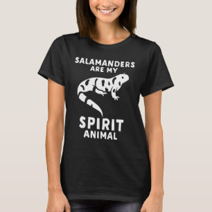 Camiseta Las salamandras son mi animal espiritual - Gracios