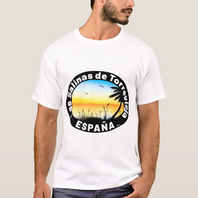 Camiseta Las salinas de Torrevieja España (Anverso)