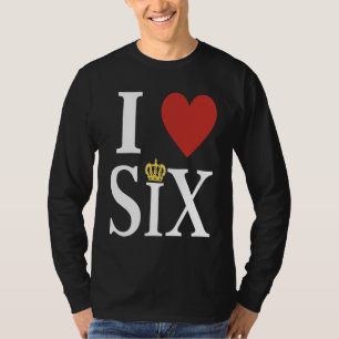 Camiseta Las seis esposas de Enrique VIII seis el musical