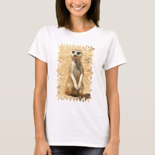 Camiseta Las señoras curiosas de Meerkat cupieron la