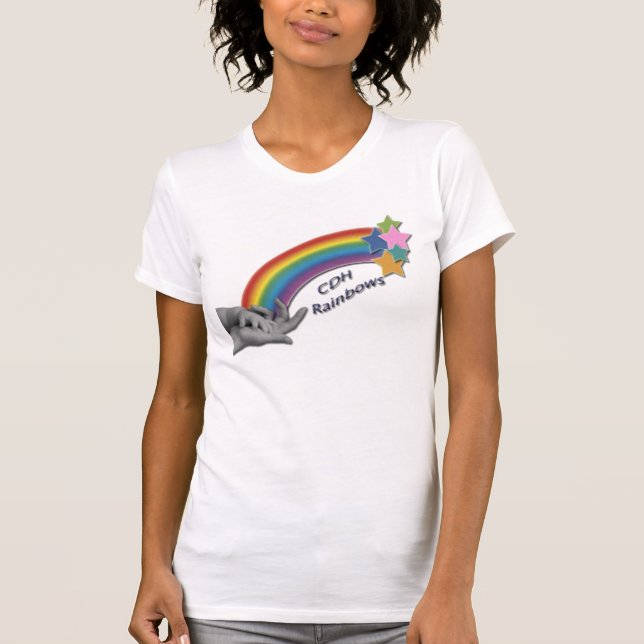 Camiseta Las señoras de los arco iris de CDH cupieron las (Anverso)
