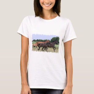 Camiseta Las señoras de los caballos salvajes cupieron la