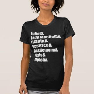 Camiseta Las señoras de Shakespeare