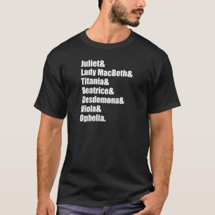 Camiseta Las señoras de Shakespeare