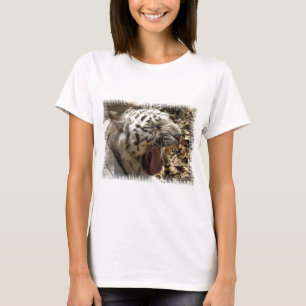 Camiseta Las señoras del bostezo del tigre cupieron la