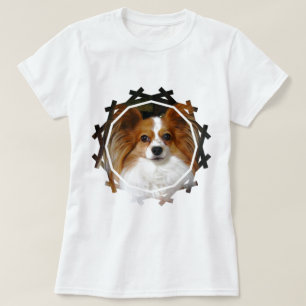 Camiseta Las señoras del perro de Sheltie cupieron la