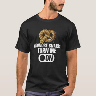 Camiseta Las serpientes de nariz de cerdo me encantan Ser