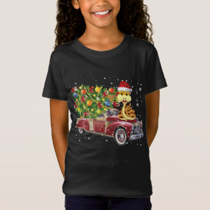 Camiseta Las serpientes montan camiones rojos Árbol de Navi