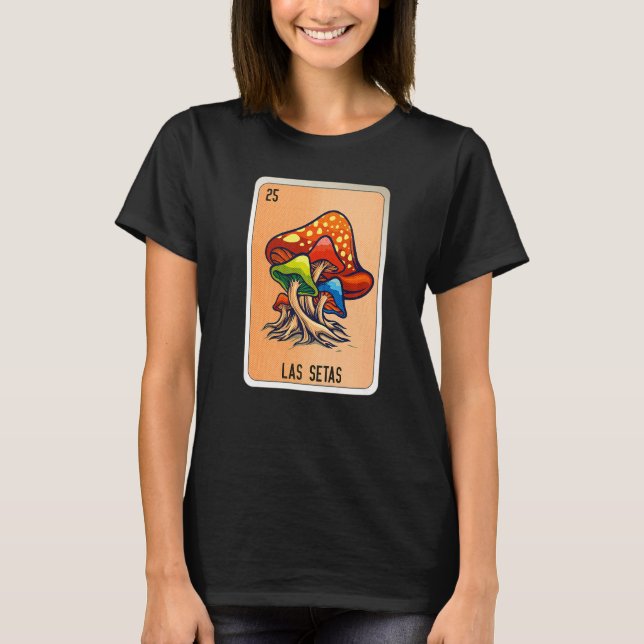 Camiseta Las Setas Mexican Slang Lottery Bingo Cards   (Anverso)